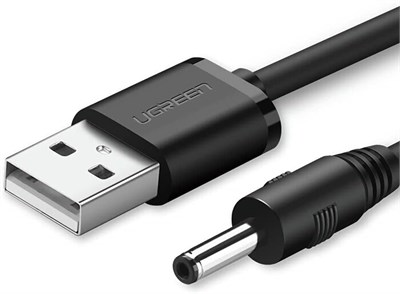 Ugreen USB DC 5V 3.5mm Güç Kablosu 1 Metre