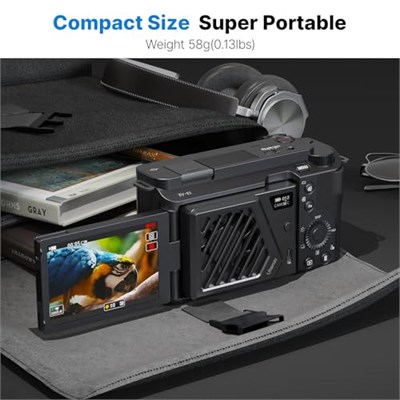 ULANZI Yükseltme Kamera Soğutma Fanı DSLR Kamera için Sony/Canon/FUJIFILM/Nikon DSLR Vantuz Dağı Kamera Soğutma