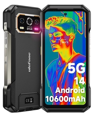 Ulefone Armor 27T Pro Android 15 10600mAh Termal Kameralı 12GB RAM+256GB 6.78 Cep Telefonu (Ulefone Türkiye Garantili)