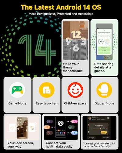 Ulefone Armor 27T Pro Android 15 10600mAh Termal Kameralı 12GB RAM+256GB 6.78 Cep Telefonu (Ulefone Türkiye Garantili)