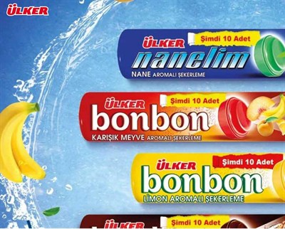 Ülker Bonbon Nane Aromalı (18 x 36 G)