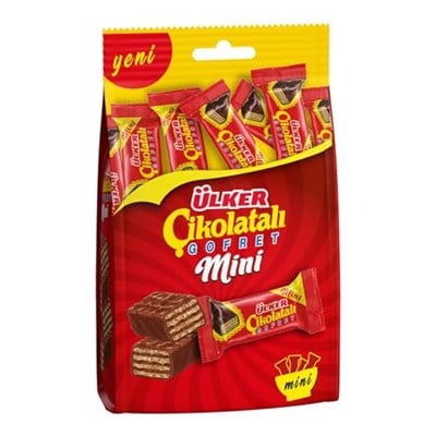 Ülker Çikolatalı Gofret Mini Çoklu Paket 82 Gram x 10 Adet