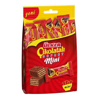 Ülker Çikolatalı Gofret Mini Çoklu Paket 82 Gram x 10 Adet