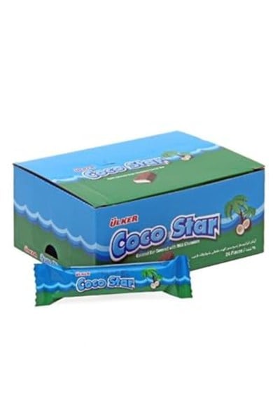 Ülker Cocostar Hindistan Cevizli Bar 25Gr*24 Ad.