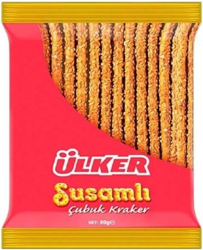 Ülker Çubuk Kraker Susamlı 80 Gr Koli (22 Adet)