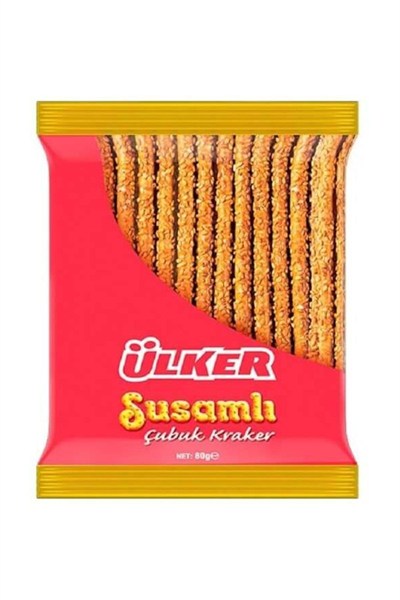 Ülker Çubuk Kraker Susamlı 80 Gr Koli (22 Adet)