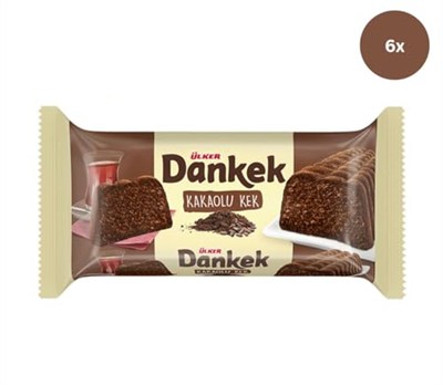 Ülker Dankek Baton Kek Kakaolu 200 Gram x 6 x Adet