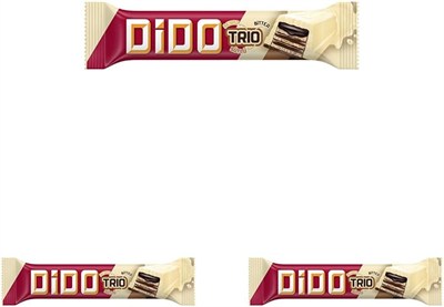Ülker Dido Trio Beyaz Çikolatalı Gofret 36.5 Gr x 24 Adet