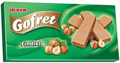 Ülker Gofret 220 Gram Fındık Aromalı 2li paket - Seçenekler: Pack of 2, küçük
