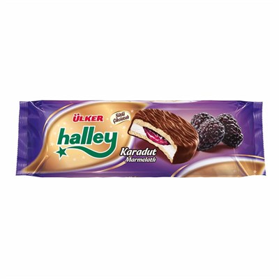 Ülker Halley Karadut Dolgulu 7x33,7Grx12 x Adet