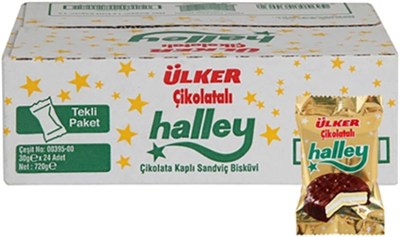 Ülker Halley Tekli 30 Gr 24 Adet Halley Tekli 30Gr 24 Adet