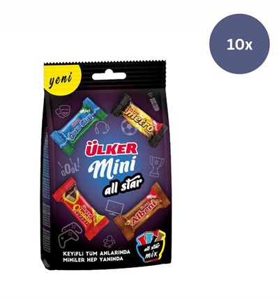 Ülker İkram Mini All Star Paketi 91Gx10 x Adet