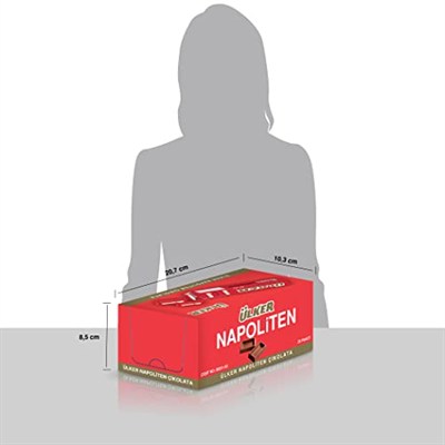 Ulker Napoliten Sütlü Çikolata 33 Gr x 20 Adet