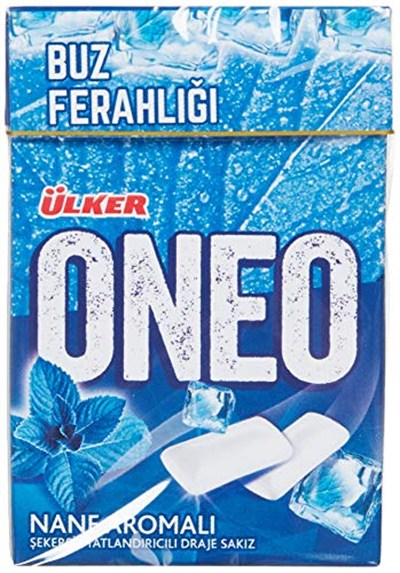 Ülker Oneo Draje Nane Aromalı Sakız 21 Gr x 20 Adet