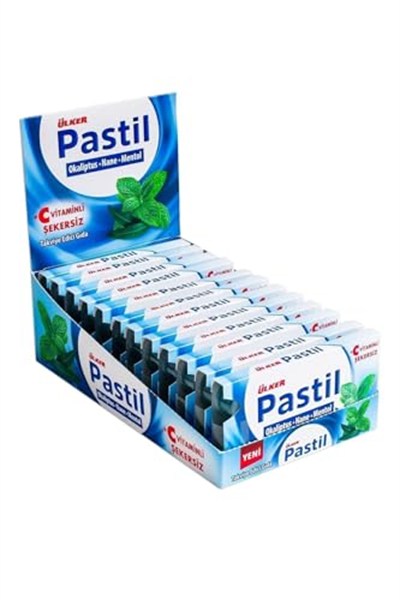 Ülker Pastil Okaliptus&Nane&Mentol x12 Adet