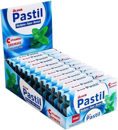 Ülker Pastil Okaliptus&Nane&Mentol x12 Adet