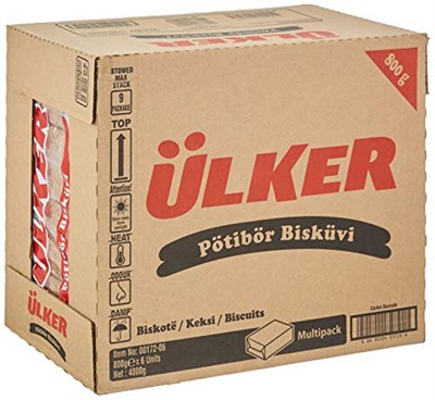 Ülker Pötibör Bisküvi 200 gr X 24 Adet