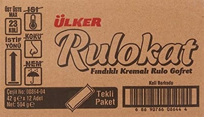 Ülker Rulokat Fındıklı 42Grx12 x Adet