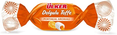 ÜLKER Toffe Portakal Dolgulu Şeker, 1000 Gr