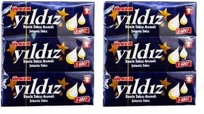 ÜLKER Yıldız Şekersiz Stick Damla MP 3x7 (2 paketi)