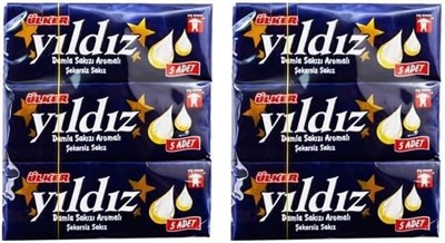 ÜLKER Yıldız Şekersiz Stick Damla MP 3x7 (2 paketi)