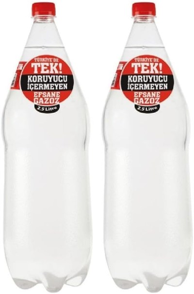 Uludağ Efsane Gazoz 2500 ml 2li paket