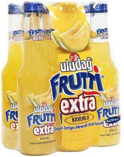 Uludağ Frutti Ekstra Kavunlu 6x250 Ml