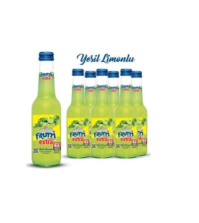 Uludağ Frutti Ekstra Yeşil Limonlu 6x250 Ml