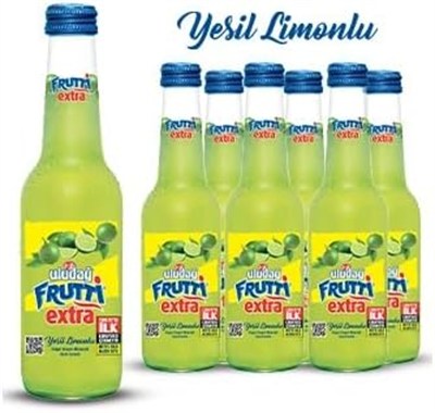 Uludağ Frutti Ekstra Yeşil Limonlu 6x250 Ml