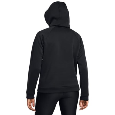 Under Armour Armour Fleece Hoodie Kadın Hoodie Siyah Beyaz XL