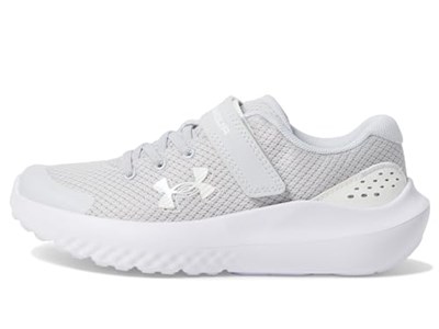 Under Armour Çocuk UA GPS Surge 4 AC Koşu Ayakkabısı, 29,5, 3027109, Gri, Kız çocuk