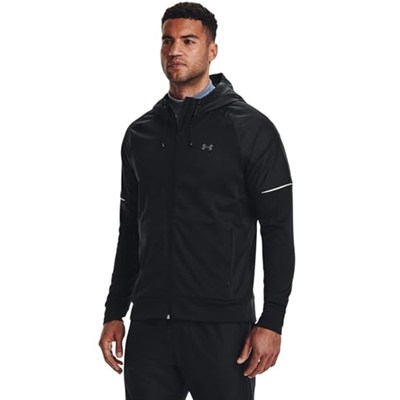 Under Armour Erkek Armour Fleece® Storm tam fermuarlı kapüşonlu sweatshirt Polar üst Erkek