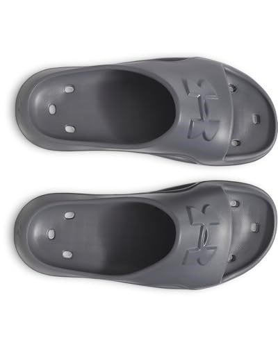 Under Armour Erkek Locker V Slide Sandalet, (025) Castlerock/Castlerock/Antrasit, 8