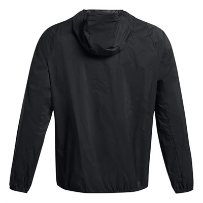 Under Armour Erkek Phantom Windbreaker Koşu Kıyafeti Koşu Ceketi Siyah 001/Beyaz 100 - Siyah