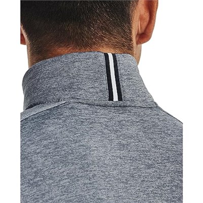 Under Armour Playoff 1/4 fermuarlı uzun kollu tişört Warmup Tops Erkek