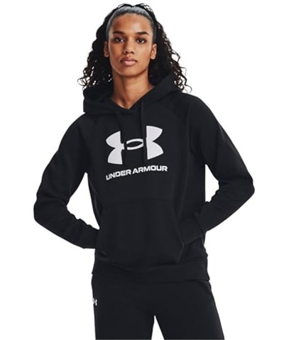 Under Armour Rakip Polar Büyük Logo Hoodie Kapüşonlu Sweatshirt Kadın