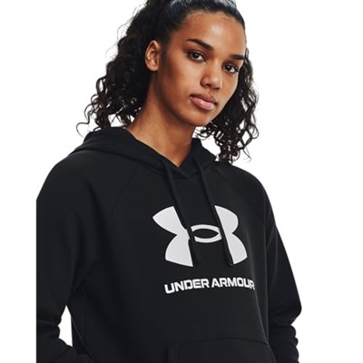 Under Armour Rakip Polar Büyük Logo Hoodie Kapüşonlu Sweatshirt Kadın