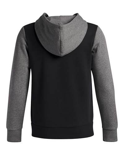 Under Armour Rival Fleece Colorblock Graphic Hoodie (Big Kids) Kapüşonlu Sweatshirt Erkek çocuk