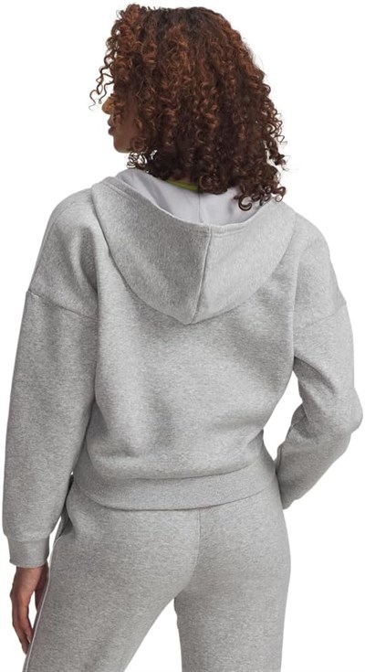 Under Armour Rival Fleece Piped Half Zip Hoodie Sweatshirt Kadın