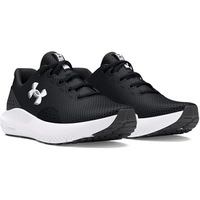 Under Armour UA Charged Surge 4 Erkek Koşu Ayakkabısı Black/Anthracite/White 42.5