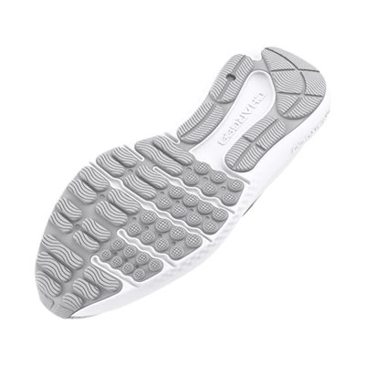 Under Armour UA Charged Surge 4 Erkek Koşu Ayakkabısı White/Halo Gray/Black 47.5