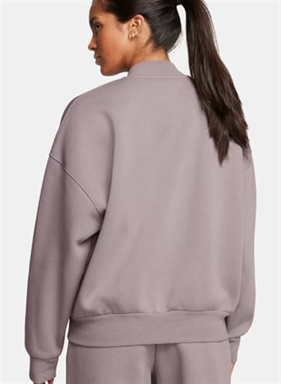 Under Armour UA Icon Flc Varsity Jkt Mont Kadın