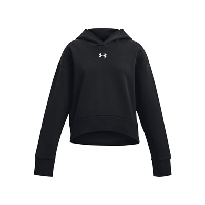 Under Armour Ua Rival Fleece Crop Hoodie Sweatshirt Kız çocuk - Seçenekler: 128-140, 140-150, YXS, S, M, XL, YXL, YLG, YMD, YSM