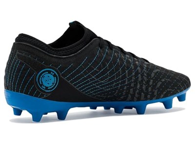 Under Armour UA U Magnetico Select 5 FG Unisex Yetişkin Futbol Ayakkabısı Black/Castlerock/Blue Atlantis