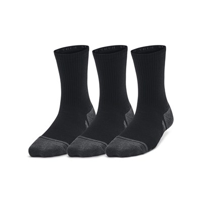 Under Armour Y UA Perform Tech 3p Crew Çocuklar İçin UA Performance Tech 3lü Paket Crew Çorapları Erkek Çocuk