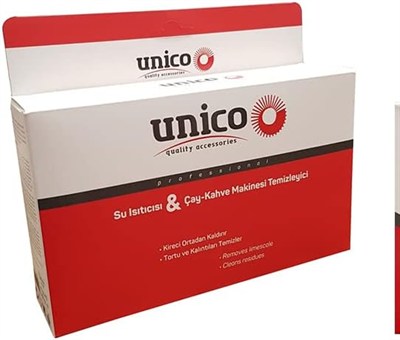 UNİCO KETTLE&ÇAY-KAHVE MAKİNESİ KİREÇ ÖNLEYİCİ 40 GR X5