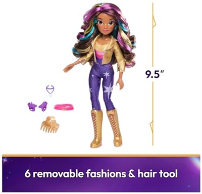 Unicorn Academy Sophia Giydirme Mankeni, 24 cm, 4 Yaş ve Üzeri