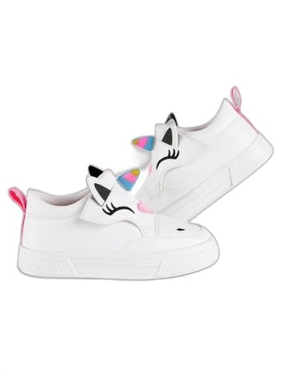Unicorn Beyaz Kız Sneakers Spor Ayakkabı