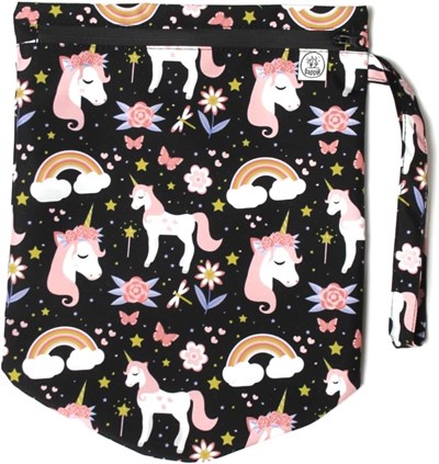 Unicorn ve Gökkuşağı Desenli Çanta