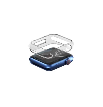 UNIQ Apple Watch için cam koruyucu kılıf, 45/44 / 42 mm, 2 adet